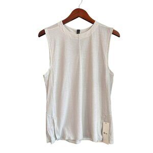 Lululemon LAB Esker Tank Top Size Small NWT Heathered Nimbus White RARE